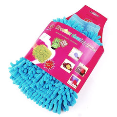 Single Microfiber Cleaning Duster Glove | Handheld Dust Cleaning Glove for Car, Home, and Office | Reusable Microfiber Dusting Mitt | Soft Dust Cleaner Glove